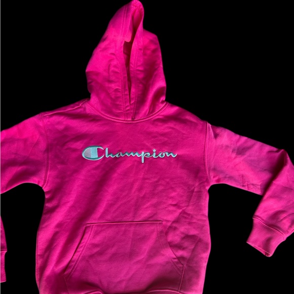 ✨ Pink Champion hoodie with embroidered logo✨ - Picture 3 of 4